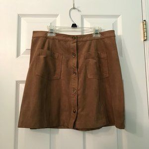 Abercrombie Suede Skirt